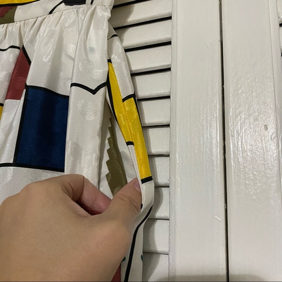 Vintage midi skirt with pockets - Picture 5 of 7